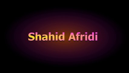 Shahid Afridi 32 Runs In One 4,4,6,6,6,6 PAK VS SL HIGHLIGHTS