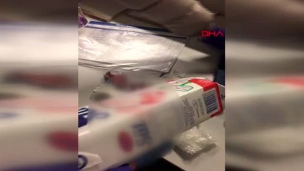 KOCAELİ Süt kutusundan uyuşturucu çıktı