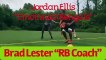 Brad Lester RB Drills with (Jordan Ellis, Cincinnati Bengals)