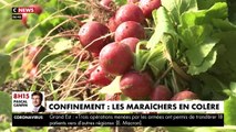 VIRUS - Avec la fermeture des marchés, les maraichers n'arrivent plus à vendre leurs légumes frais - VIDEO