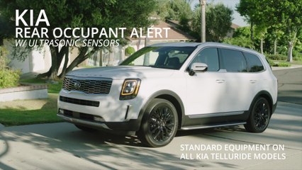 Kia Rear Occupant Alert System Demonstration