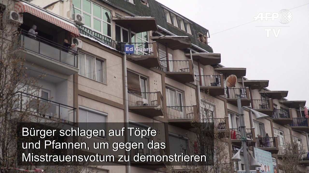 Regierung im Kosovo gestürzt