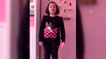 İlkokul öğrencileri koronavirüse şiir yazdı