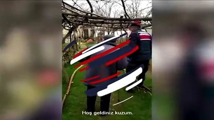 Üzümler olunca da gelin diyen yaşlı çift duydulandırdı