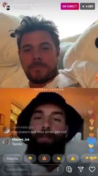 ATP - L'Insta Live de Stan Wawrinka et de Benoît Paire : Best of !