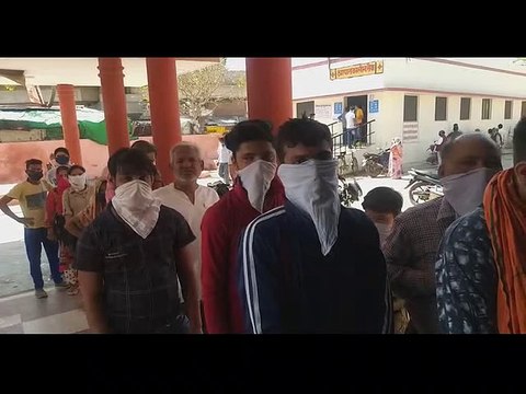 हाथरस: कोरोना वायरस के चलते स्वास्थ्य विभाग ने लगाया केंप