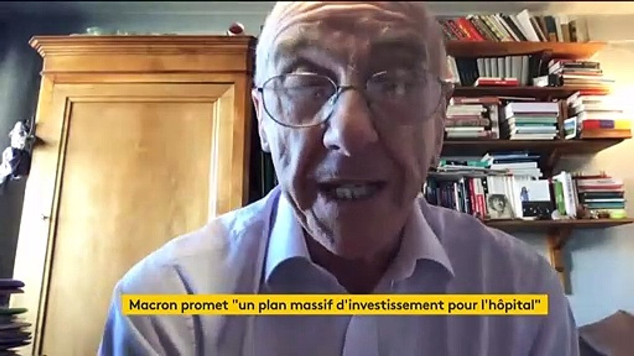 "On est arrivés désarmés" face au coronavirus, estime André Grimaldi, membre du Collectif inter-hôpitaux