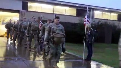 US Paratroopers and Equipment Bound for the U.S. Central Command Area of Operations