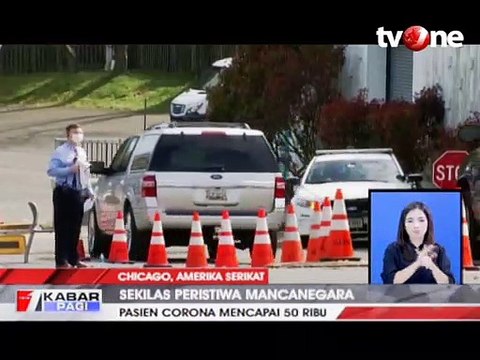 Virus Corona di Amerika Serikat Tembus 50 Ribu Kasus