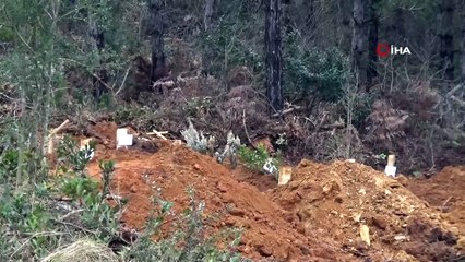 Beykoz’da İBB tarafından yapılan mezarlar vatandaşın tepkisini çekti