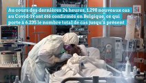 Bilan du Coronavirus en Belgique le 26 mars 2020: 1.298 nouveaux cas, 220 décès