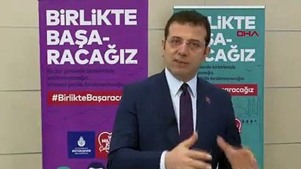 İmamoğlu: İstanbul için kontrollü kısıtlama bekliyoruz