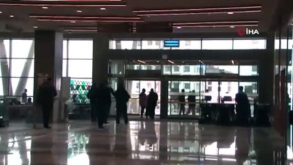 Şehir hastanesinde maske ve dezenfektan üretimi başladı