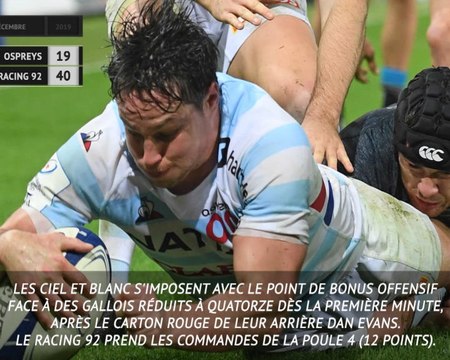 Champions Cup - Racing 92, dans la poule de la mort