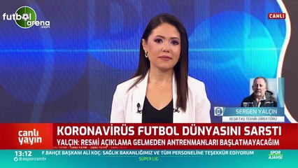 Sergen Yalçın: "TFF'den resmi açıklama gelmeden antrenmanları başlatmayacağım"