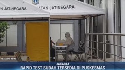 Rapid Test Covid-19 Tersedia di Puskesmas Jatinegara