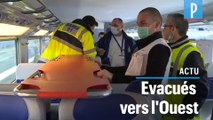 TGV médicalisé : 20 patients évacués du Grand-Est vers les Pays-de-la-Loire