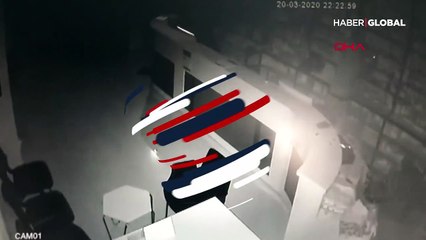 Akılalmaz olay... Duvarı delerek eczaneyi soydular!