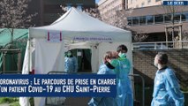 Coronavirus : Le parcours de prise en charge d'un patient Covid-19 au CHU Saint-Pierre