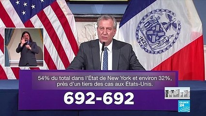 Coronavirus aux États-Unis : New York, épicentre de l'épidémie aux US, à l'arrêt