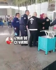 Bağıran polis memuru gündemde
