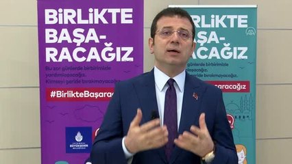 İBB Başkanı İmamoğlu: "İstanbul için kontrollü bir kısıtlama bekliyoruz"