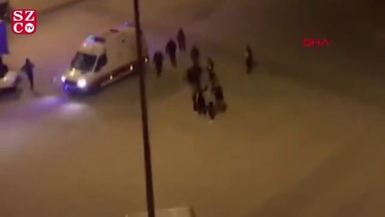 İhbara giden sağlık çalışanlarına çirkin saldırı