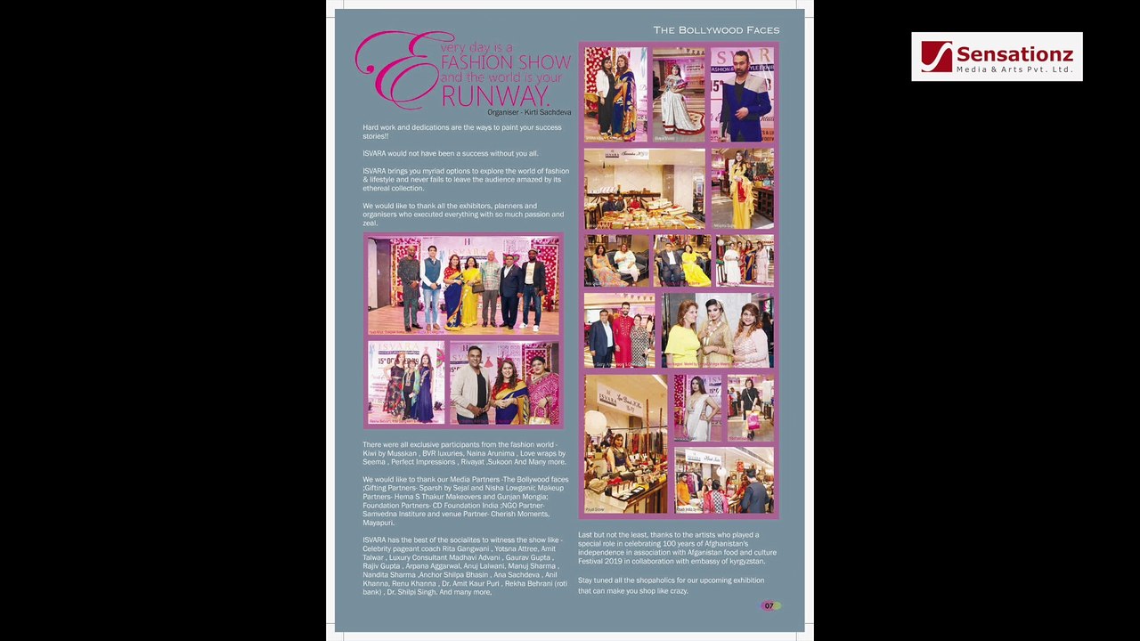 Magazine Launch 42nd issue of The Bollywood Faces | Sensationz Media