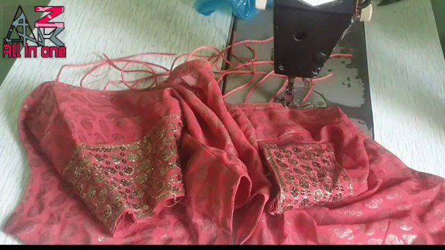 Beaded neck design for party wear