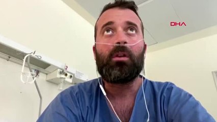 Koronavirüslü İtalyan hasta Suyun altında nefes alamamak gibi etkisi var