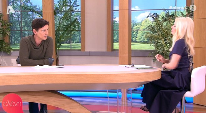 Ελένη Μενεγάκη: O Κουτσογιαννόπουλος εμφανίστηκε με γάντια στην εκπομπή