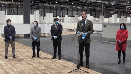 Palabras del Rey Felipe durante la visita a enfermos de coronavirus en Ifema, Madrid