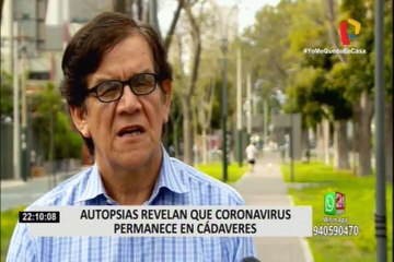 Autopsias revelan que coronavirus permanece en cadáveres