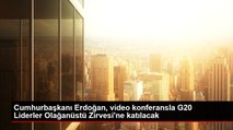 Cumhurbaşkanı Erdoğan, video konferansla G20 Liderler Olağanüstü Zirvesi'ne katılacak