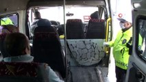 Toplu ulaşımda ’Güvenli mesafe’ düzenine uymayan 30 araç şoförüne cezai işlem başlatıldı