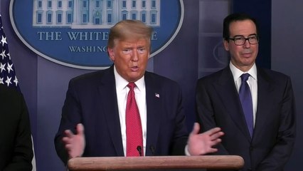 Coronavirus: Donald Trump pense déjà à la fin du confinement