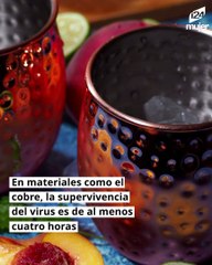 ¿Cuánto tiempo sobrevive el coronavirus en distintas superficies?