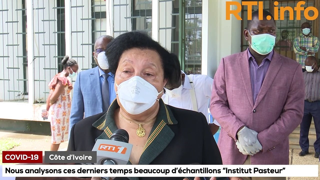 Coronavirus : Prof. Dosso Mireille, Directrice de l'Institut Pasteur de Côte d'Ivoire explique le processus des tests.