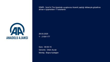 Uyuşturucu operasyonunda 1 kişi tutuklandı - İZMİR