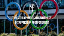 5 times the Olympics was disrupted