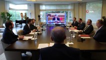 Cumhurbaşkanı Erdoğan G20 zirvesine video konferans ile katıldı