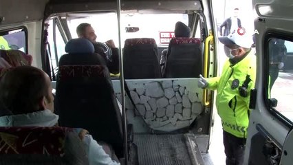 Toplu ulaşımda 'Güvenli mesafe' düzenine uymayan 30 araç şoförüne cezai işlem başlatıldı