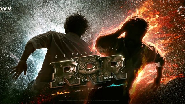 RRR Motion Poster 4k 60Fps - Telugu | NTR, Ram Charan, Ajay Devgn, Alia Bhatt, Olivia Morris | SS Rajamouli