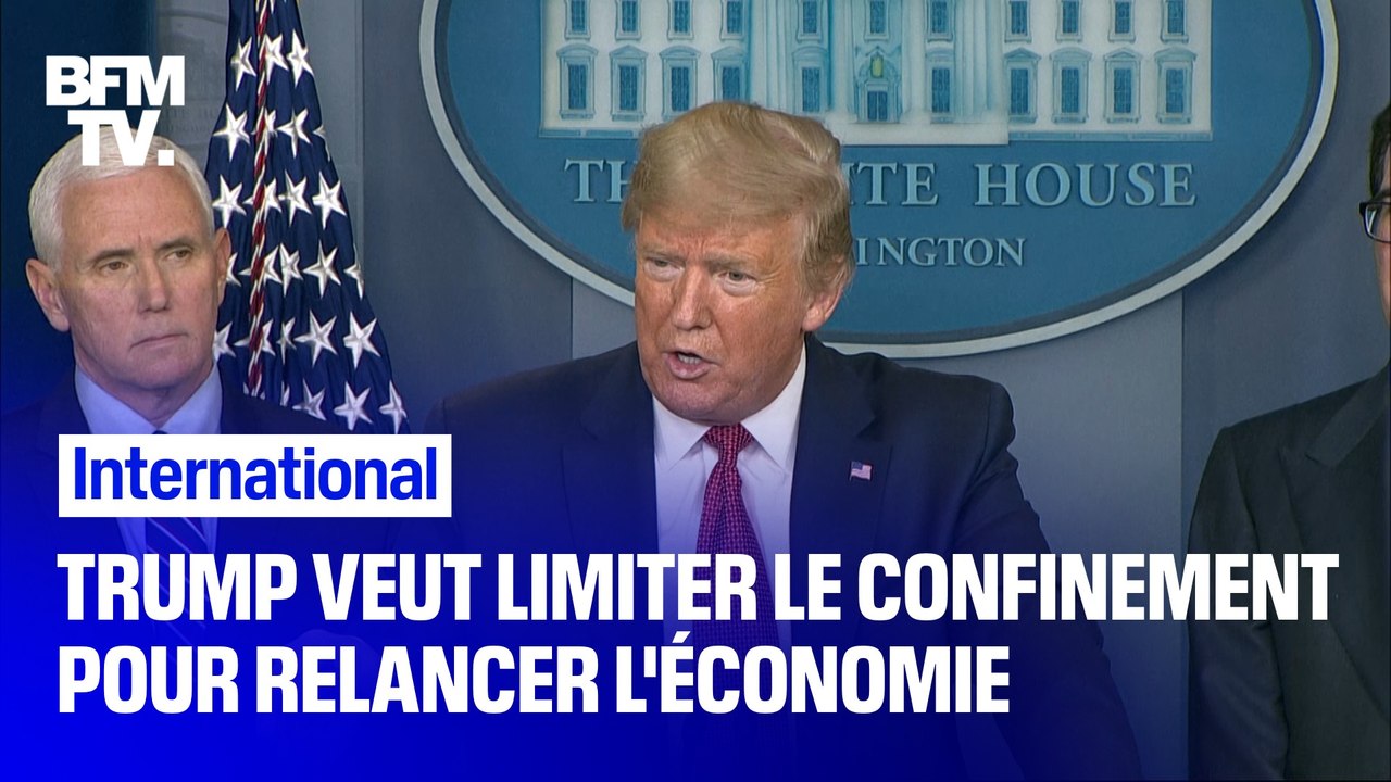Donald Trump prévoit de rouvrir le pays alors que le coronavirus continue de progresser dans le pays