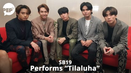 SB19 performs "Tilaluha" on PEP Live