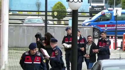 Yağmur Aşık cezaevi firarisiyle yakalandı, adliyeye çıkarıldı