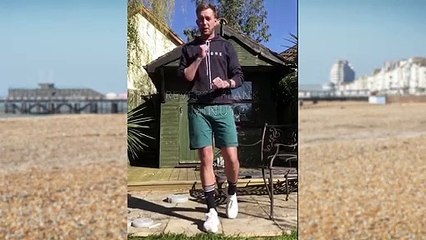 Part 1: Sports therapist Ryan Keats' isolation exercises (Eastbourne Herald)