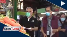 DA, DTI inspect food prices, supplies at Farmers Market in Cubao