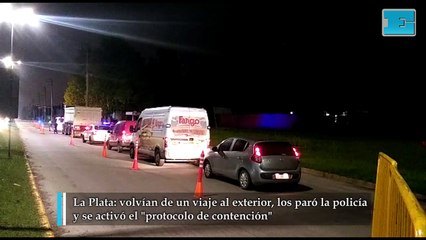 Operativo de restricción en ruta 36 y 520