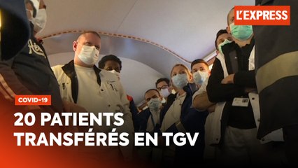 Coronavirus : le TGV médicalisé transportant des patients est parti de Strasbourg